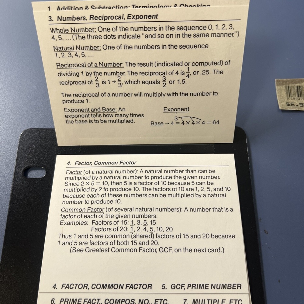 Basic‎ Reference Math Flipper - Picture 7 of 16